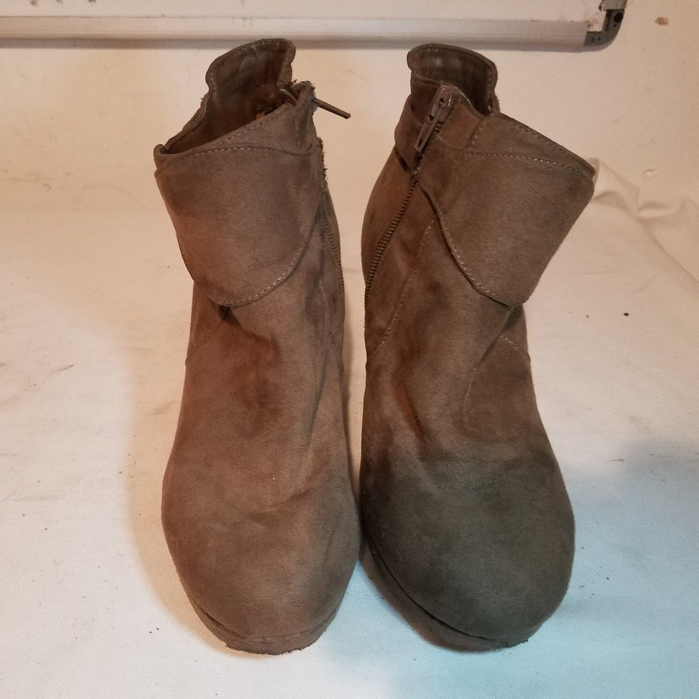 wedge booties